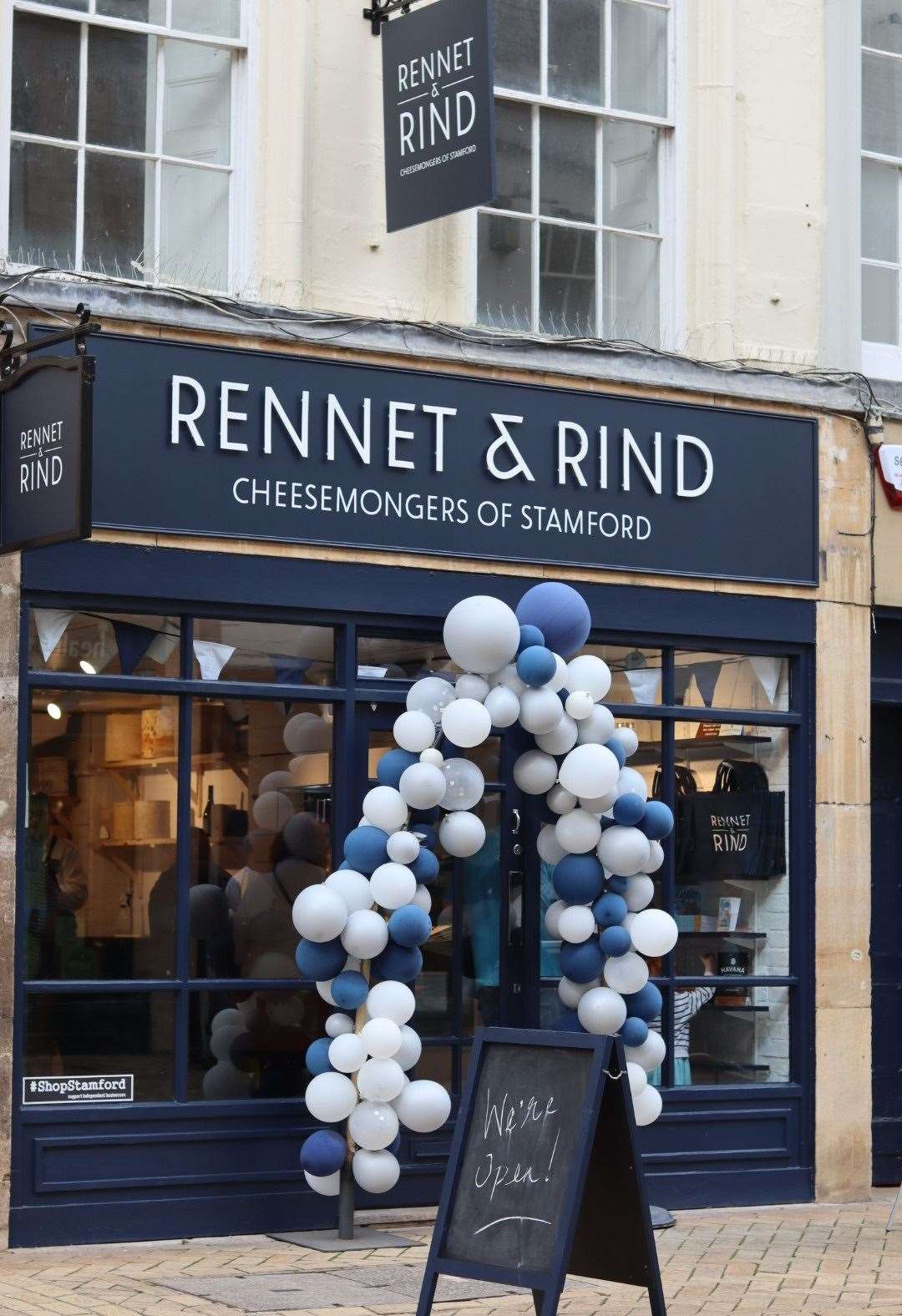 Rennet and Rind in Stamford High Street is now open