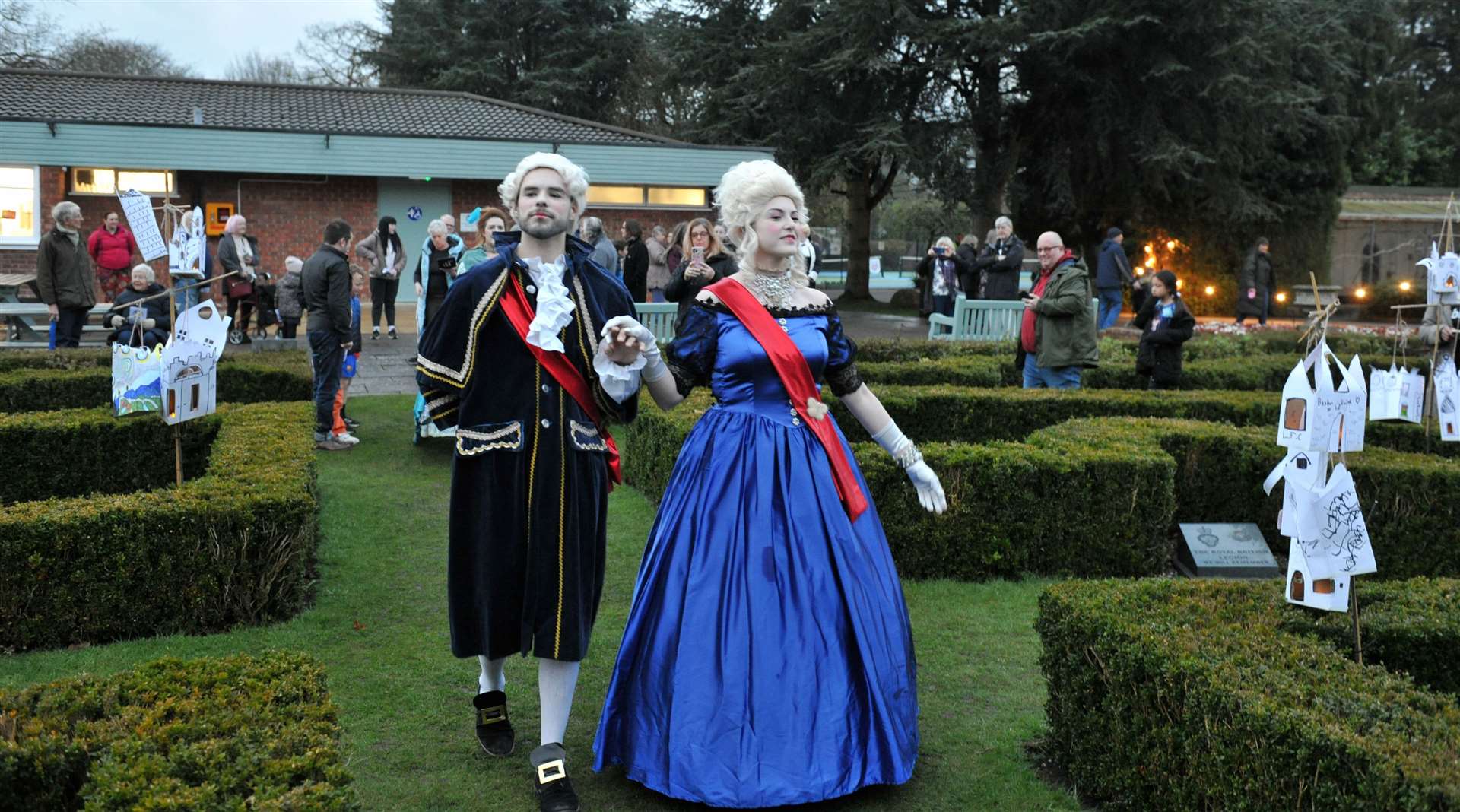 Royalty attended the event PHOTO: CHRIS LOWNDES