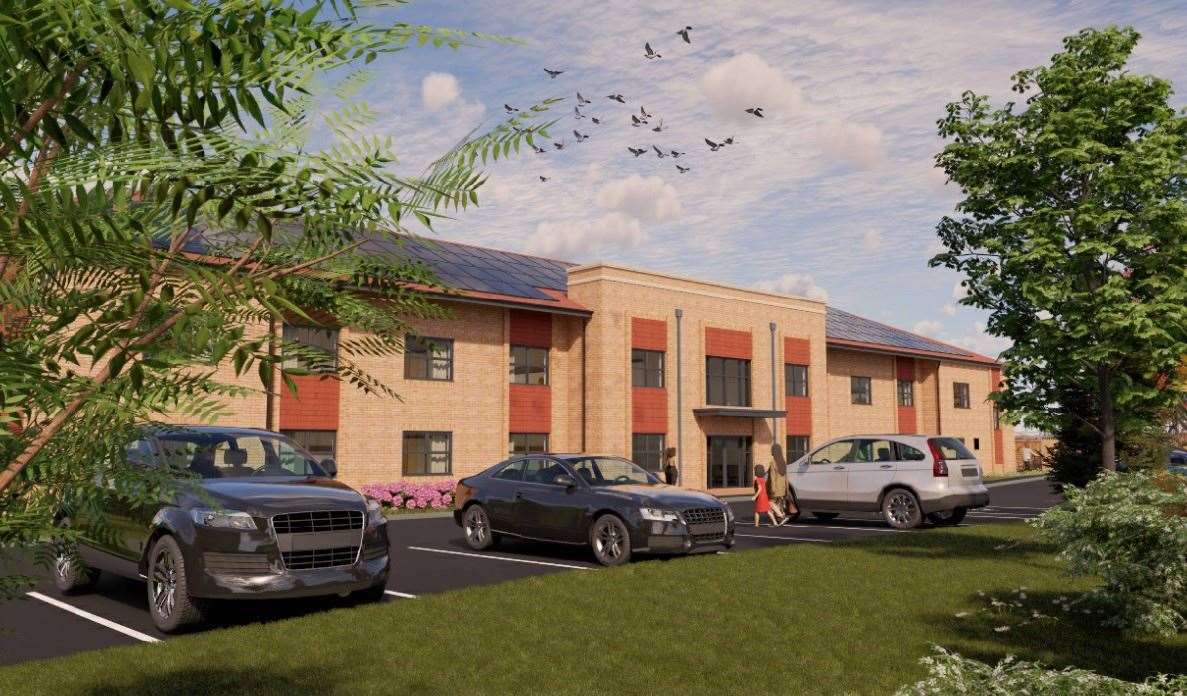 Designs for the care home submitted to South Kesteven District Council. Image: LNT Care Developments
