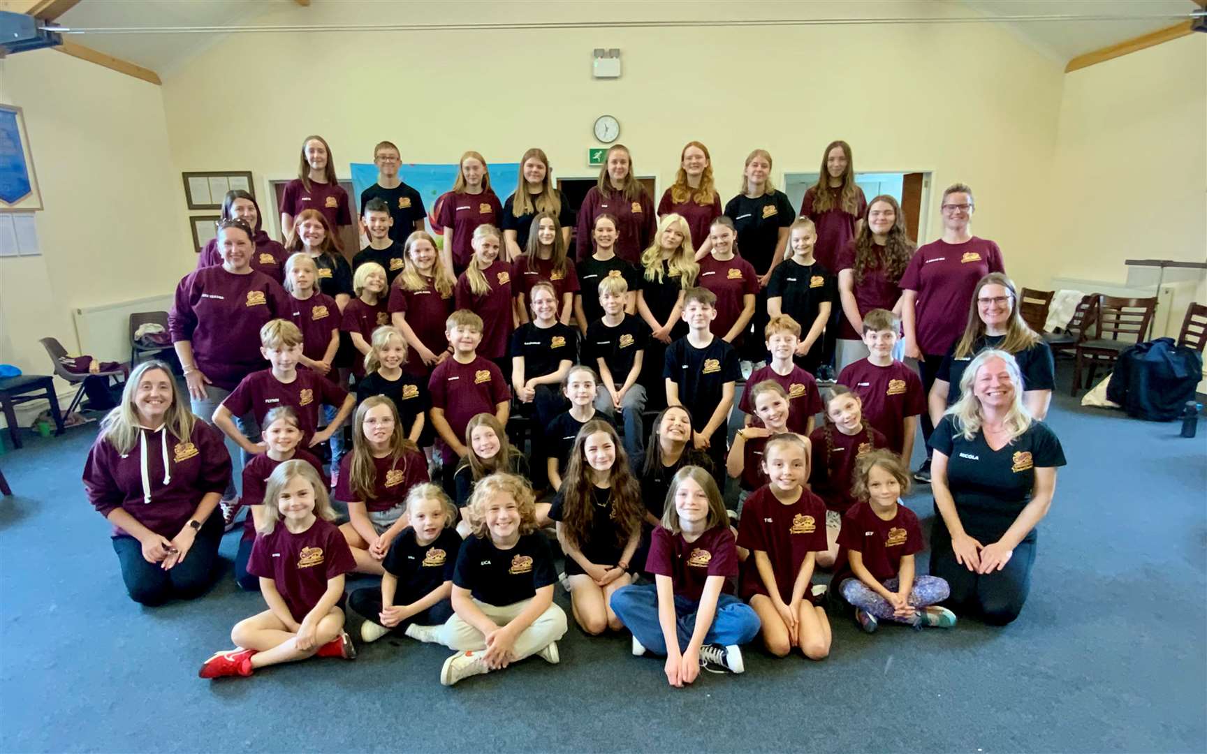 The junior cast.