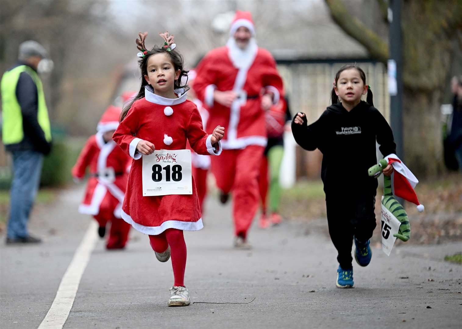 Participants of all ages took part in the run.