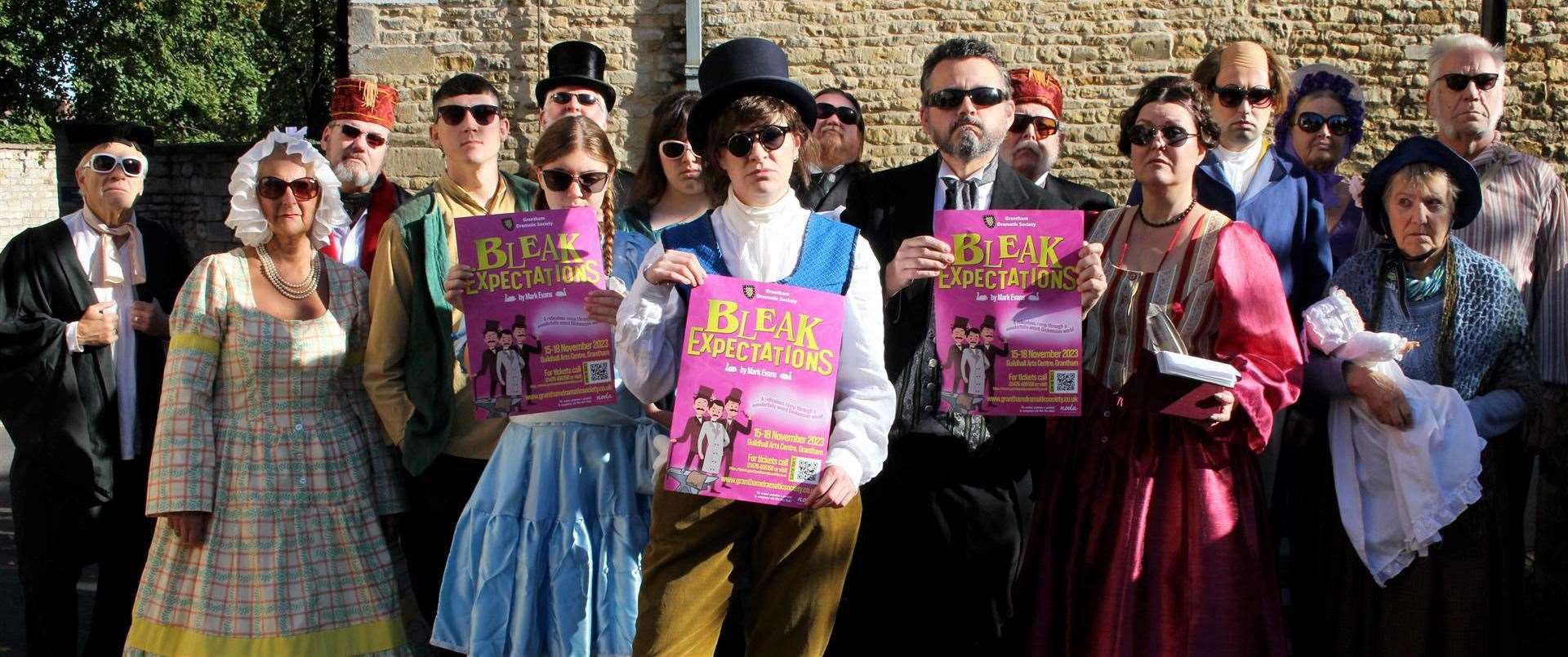 The Bleak Expectations cast.