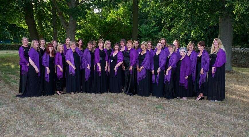 Cranwell Military Wives Choir. (34659196)