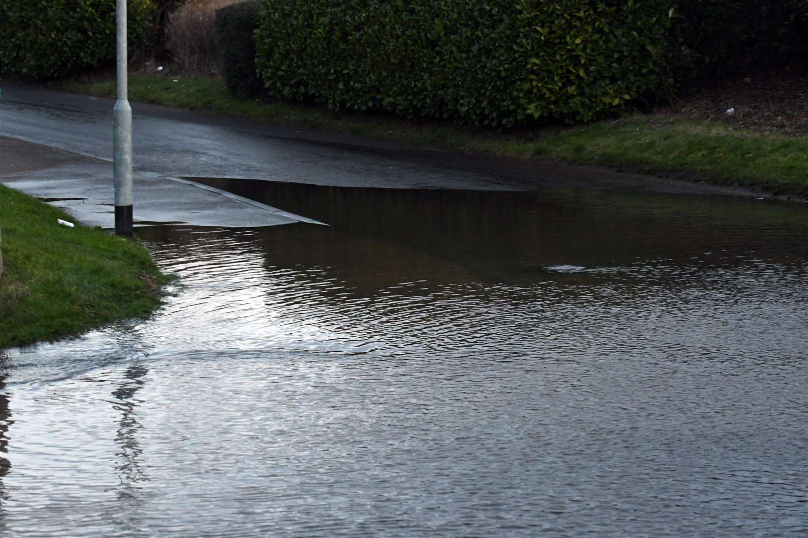 Make sure Severn Trent Water are aware of problems