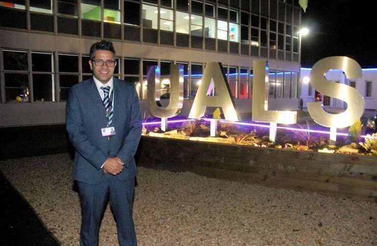 Liam Davé has been principal for six years at UALS