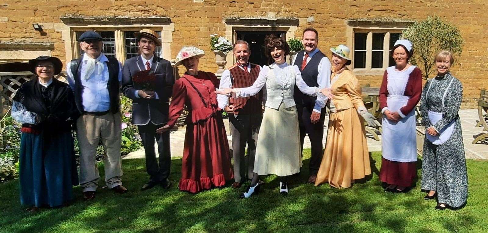 The Pygmalion cast.