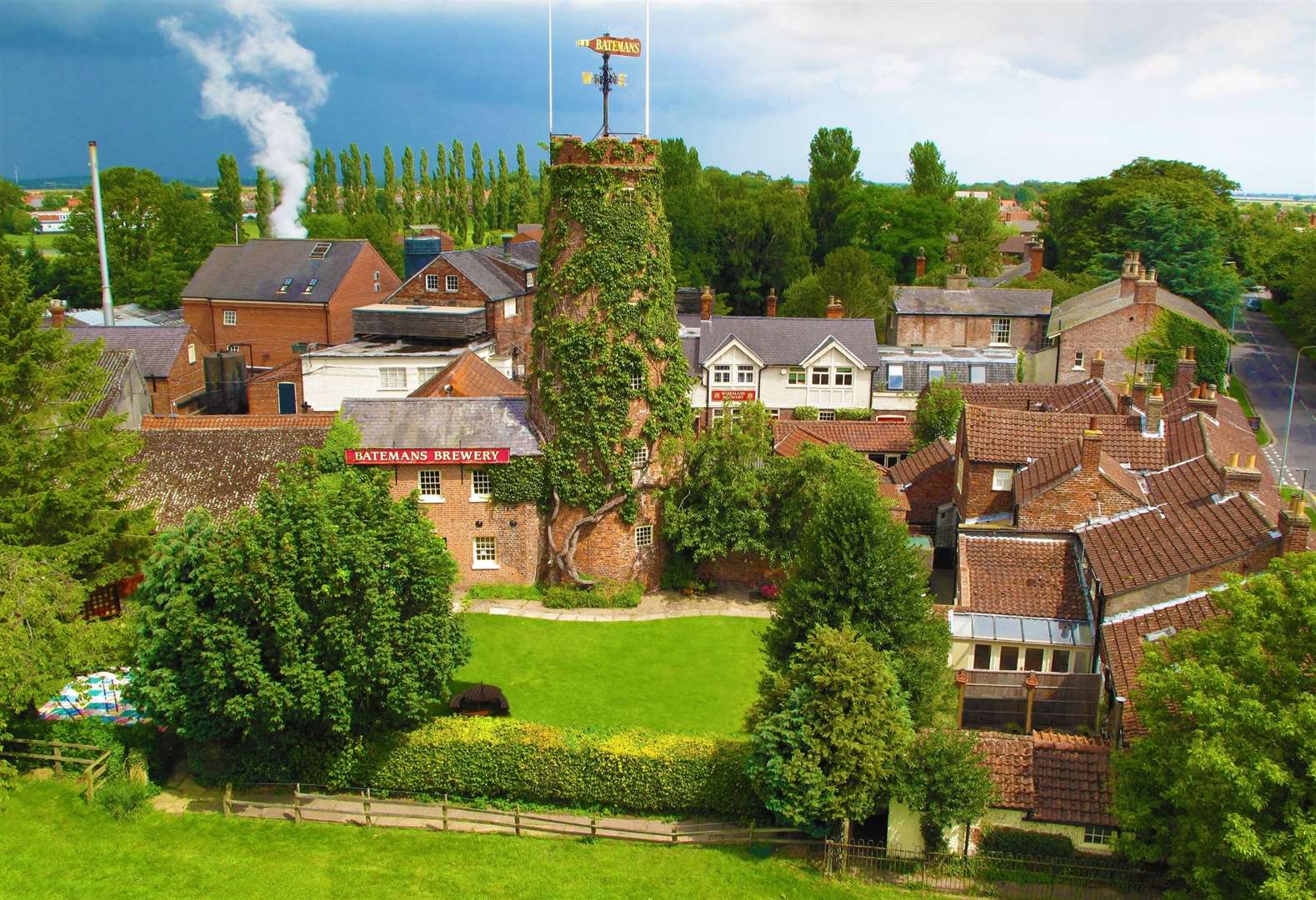 Batemans Brewery (Aerial) Photo Photo: BATEMANS BREWERY