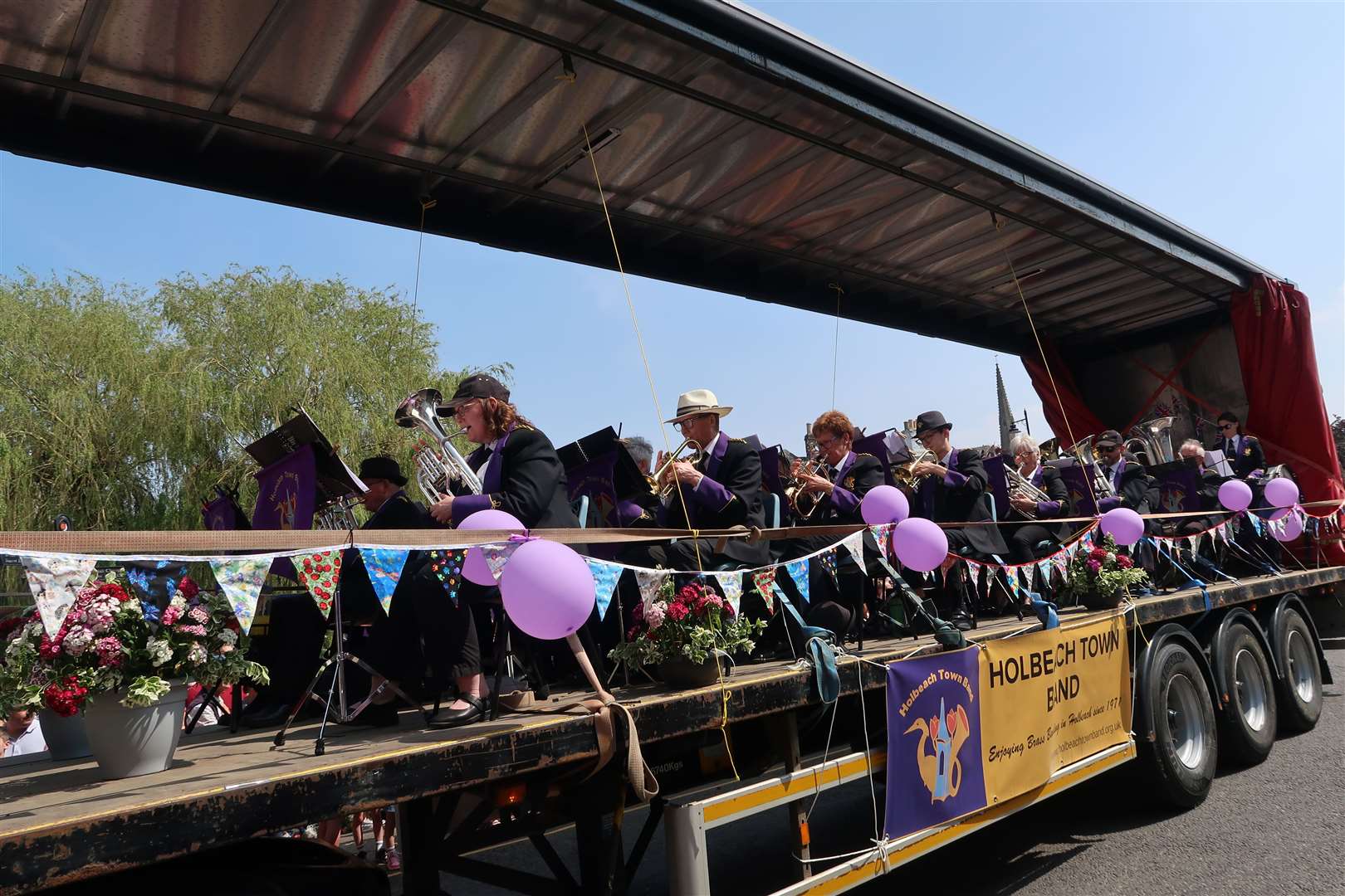 Holbeach Town Band. Photo: Lorna O'Dwyer