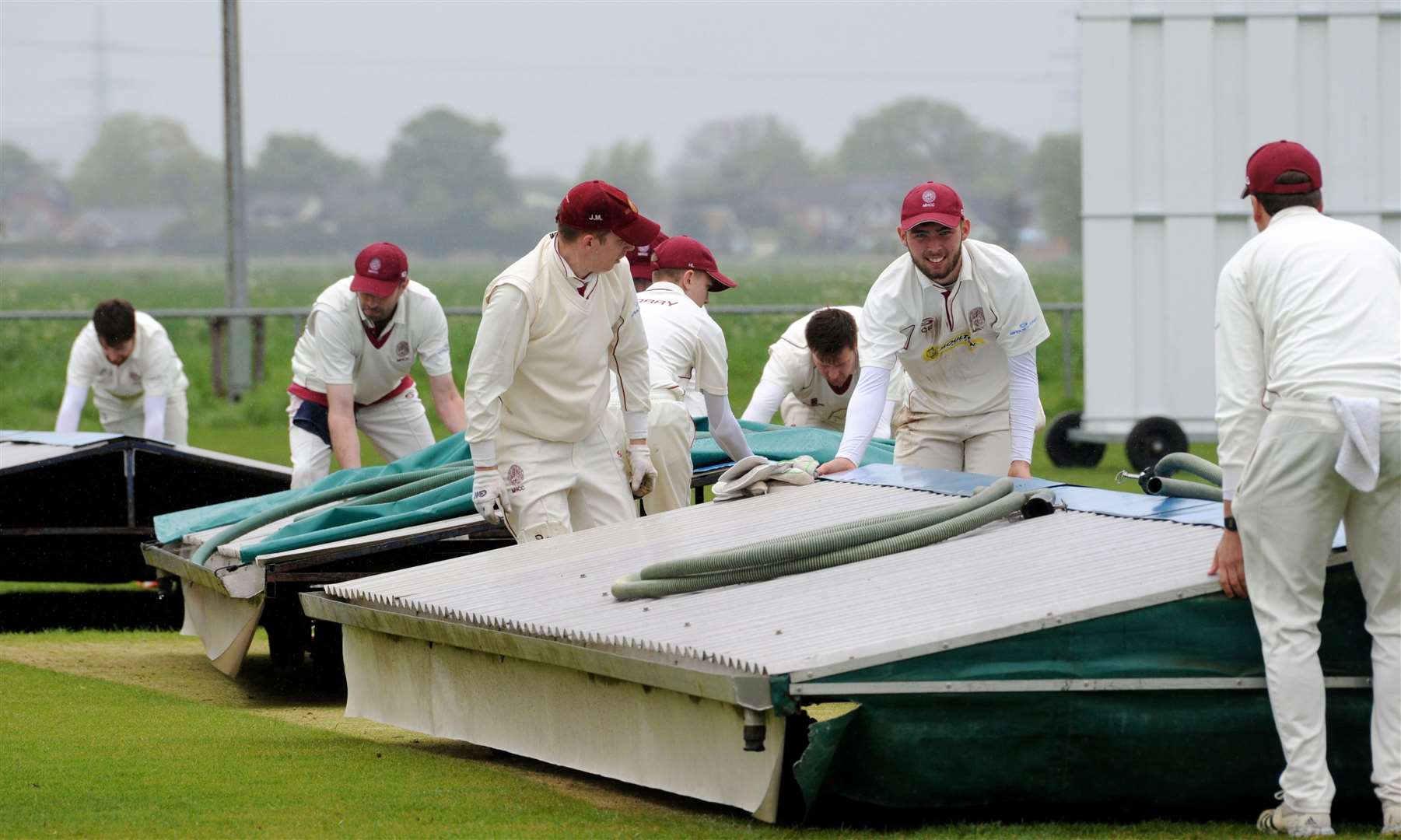 Moulton Harrox Cricket Club are looking to raise funds for new covers.