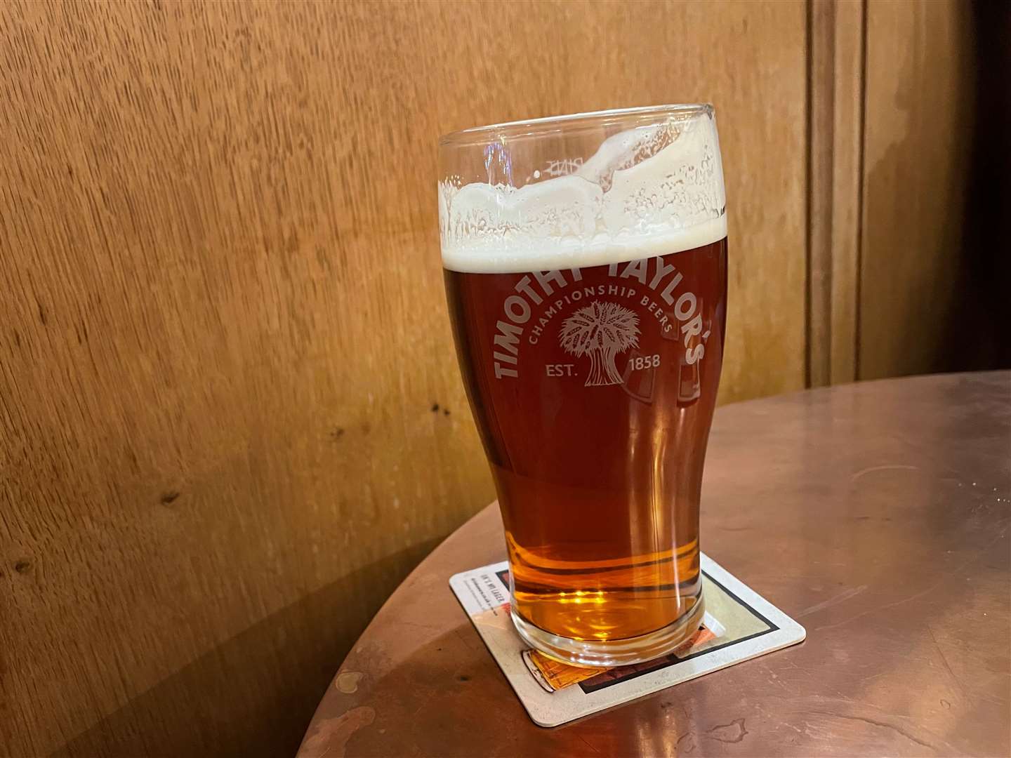 A pint of Boltmaker was just the ticket after a lo ng drive