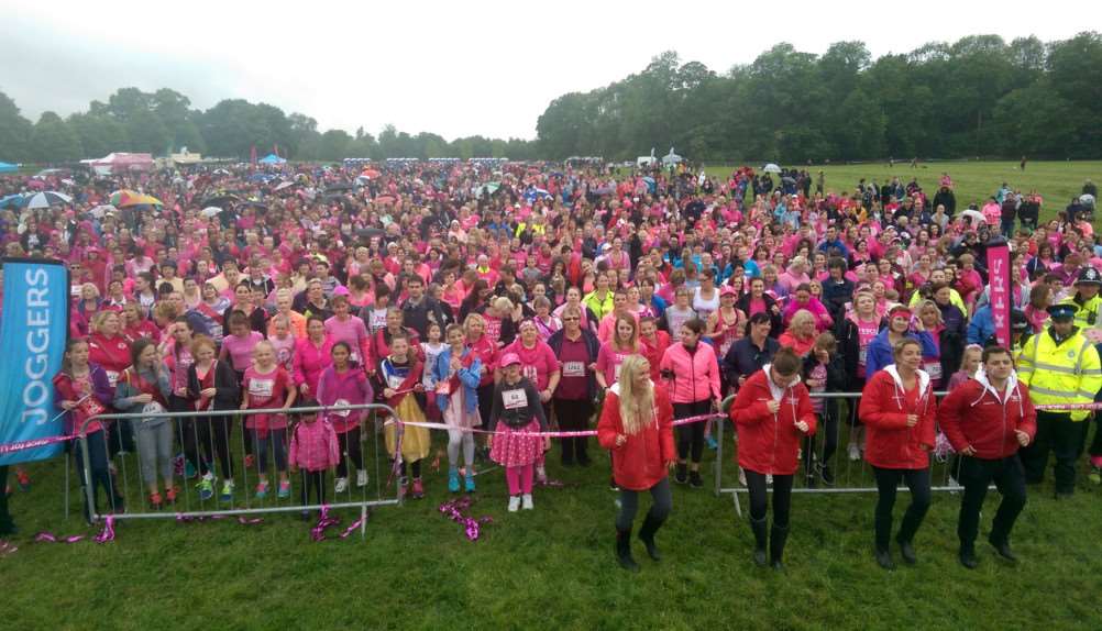 The 2015 Race for Life at Burghley House