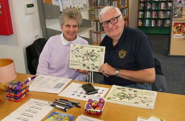 Volunteers at Oakham Library.