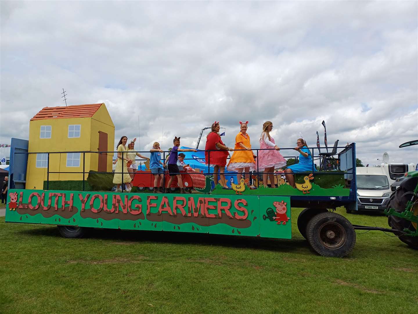 The Young Farmers Parade. Photo: Daniel Jaines