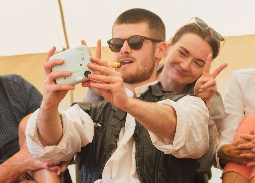 A scene from Henry VIII Used To Hate Us. Photo credit: Arron Tang