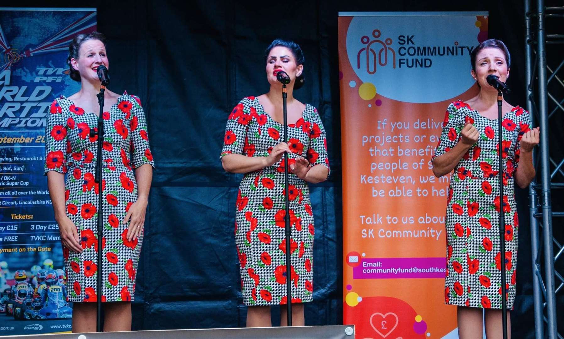 The D-Day Darlings were the headline act. Photo: Deborah Knowles