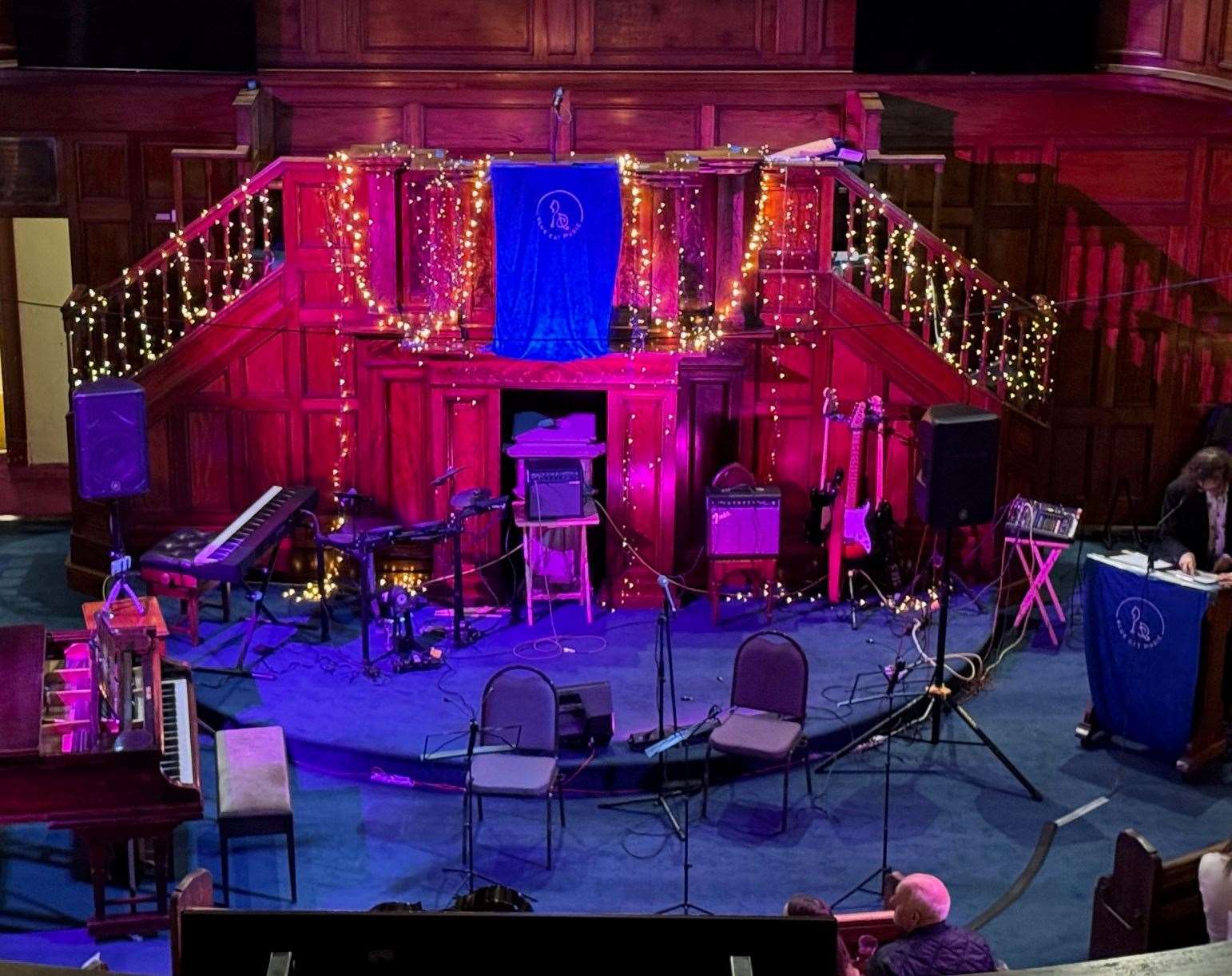 Blue Cat Music School's concert took place in ChristChurch in Finkin Street. Photo: Cameron Reeves