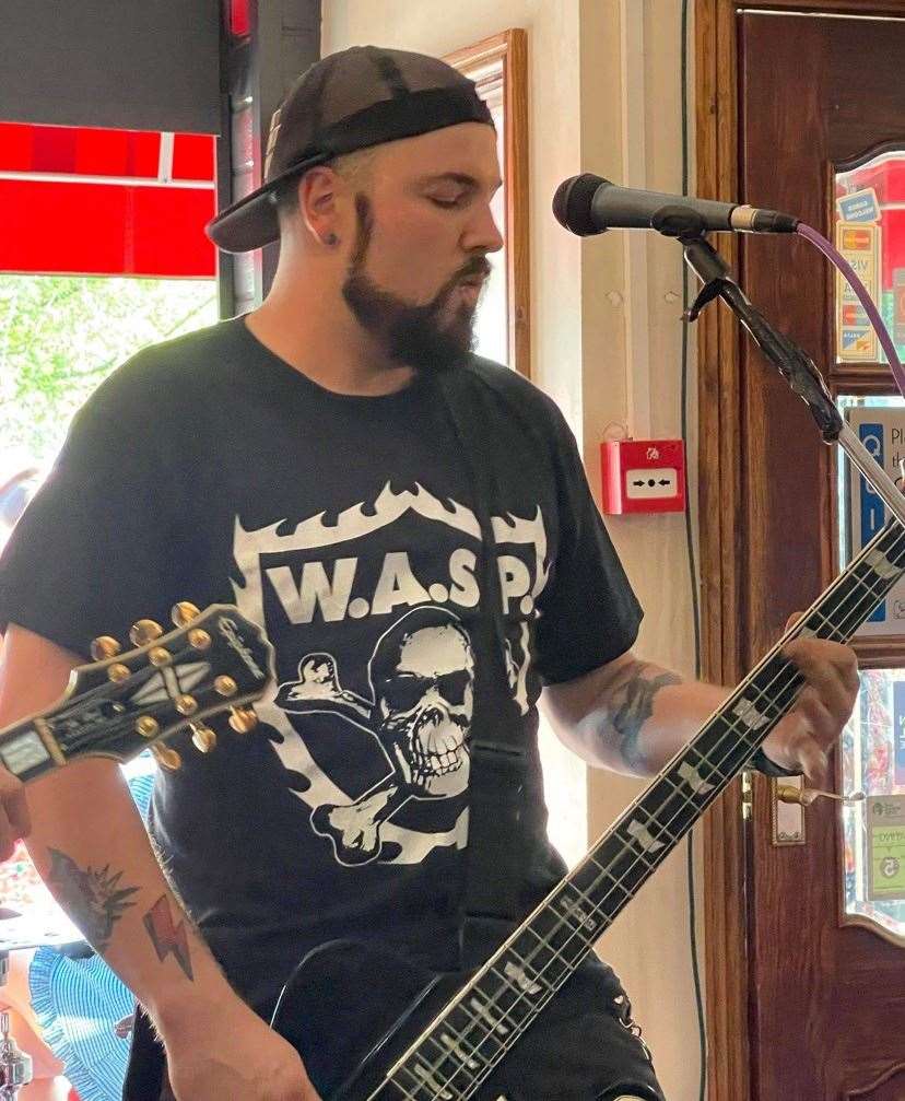 Penguinz bass player Jim Shortland