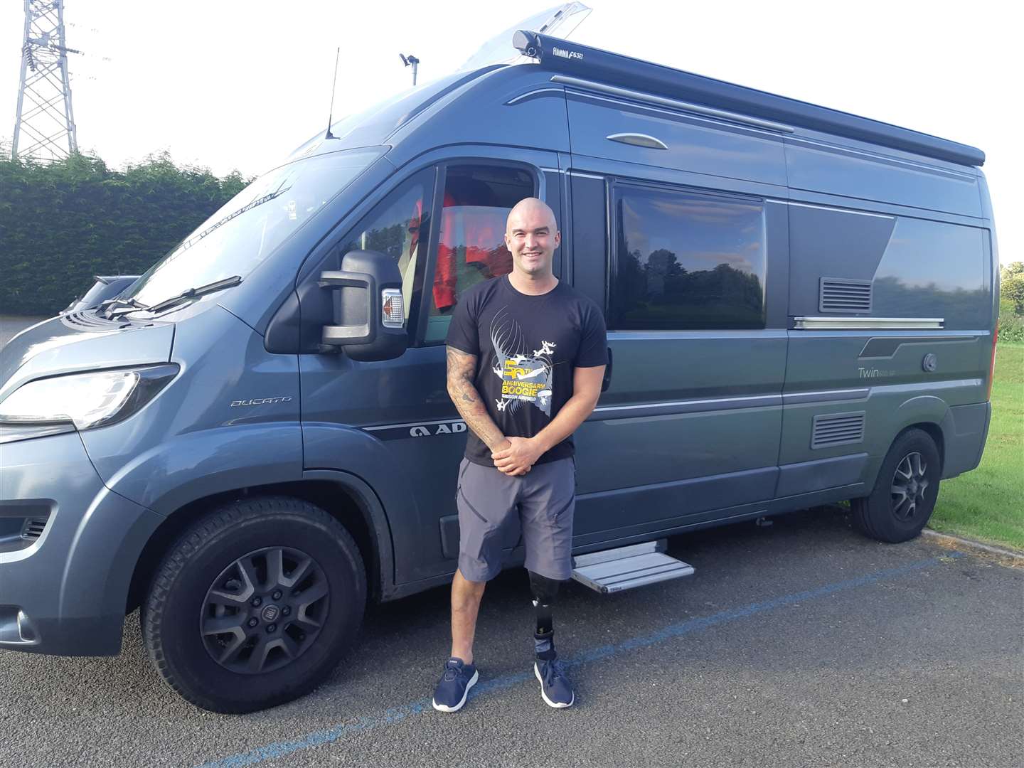 Luke travelled the world before returning to Stamford. He is now about to move to the Deepings