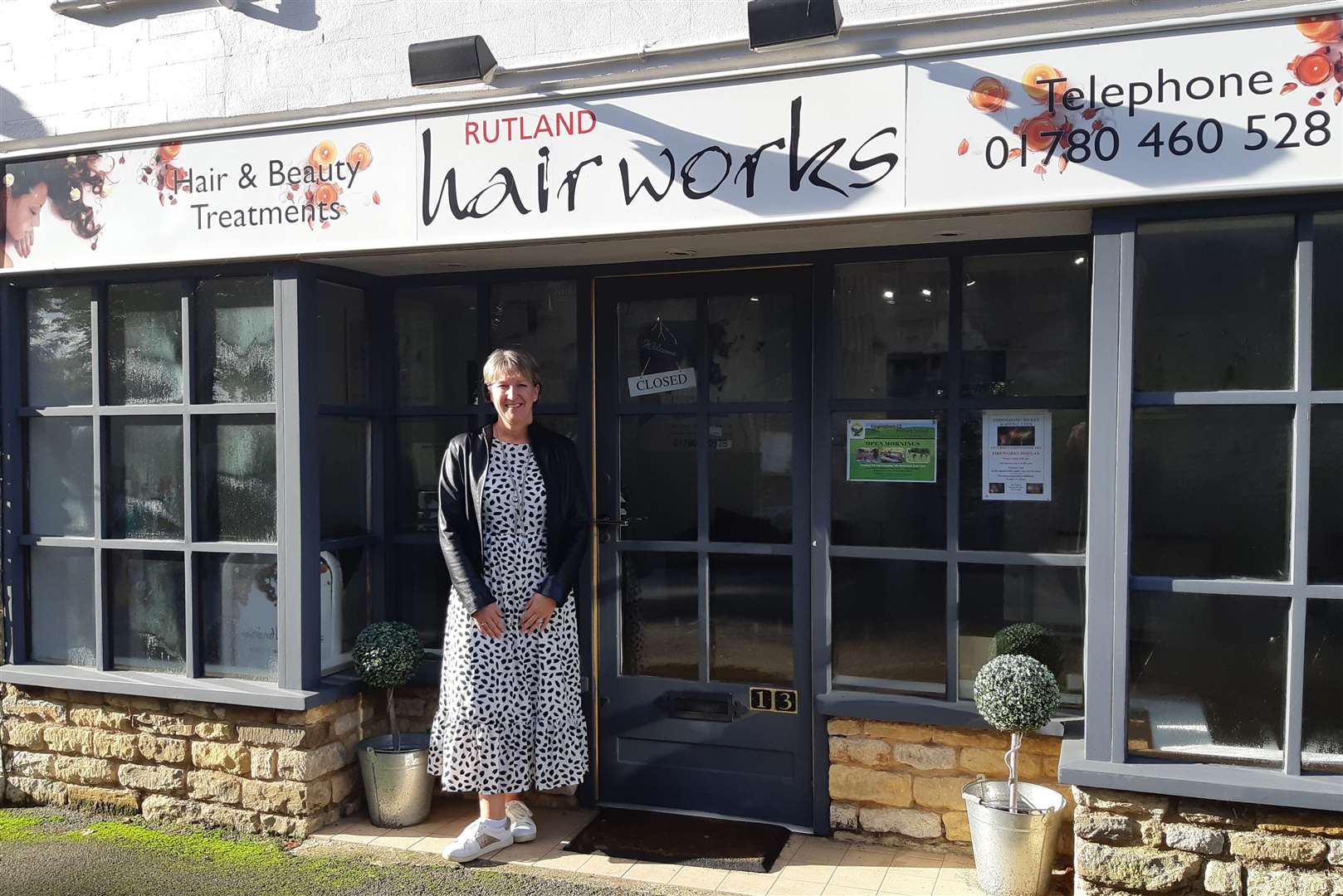 Sarahjayne Peachey, owner of Rutland Hairworks, is retiring after 30 years as a hairdresser