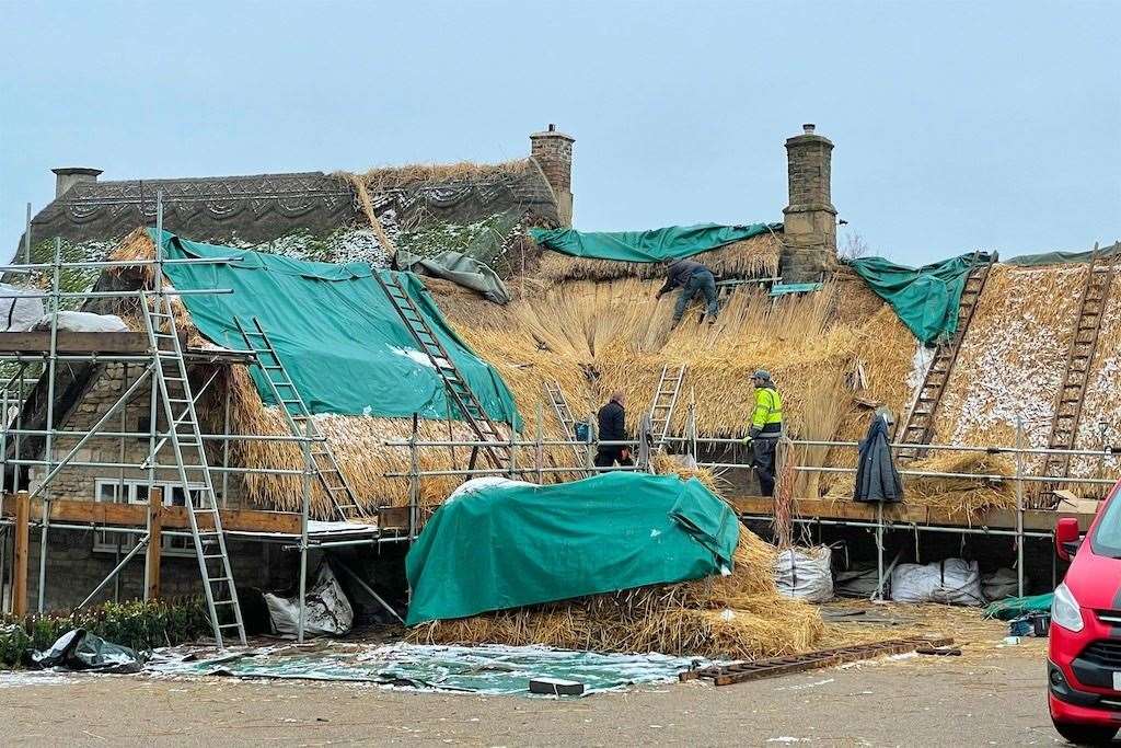 Rethatching is needed at least every 30 years