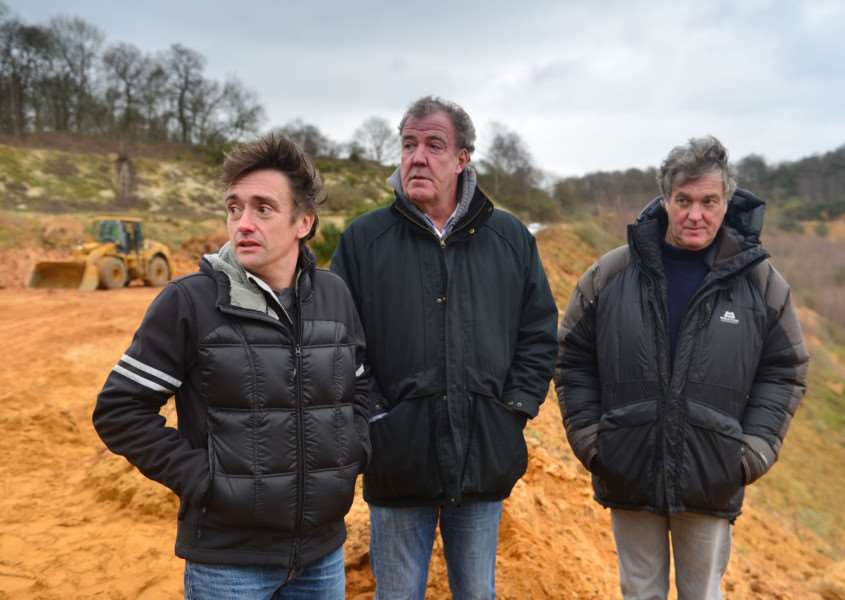 Richard Hammond, Jeremy Clarkson, James May - (C) BBC Worldwide Ltd - Photographer: Ellis O'Brien EMN-150629-120712001