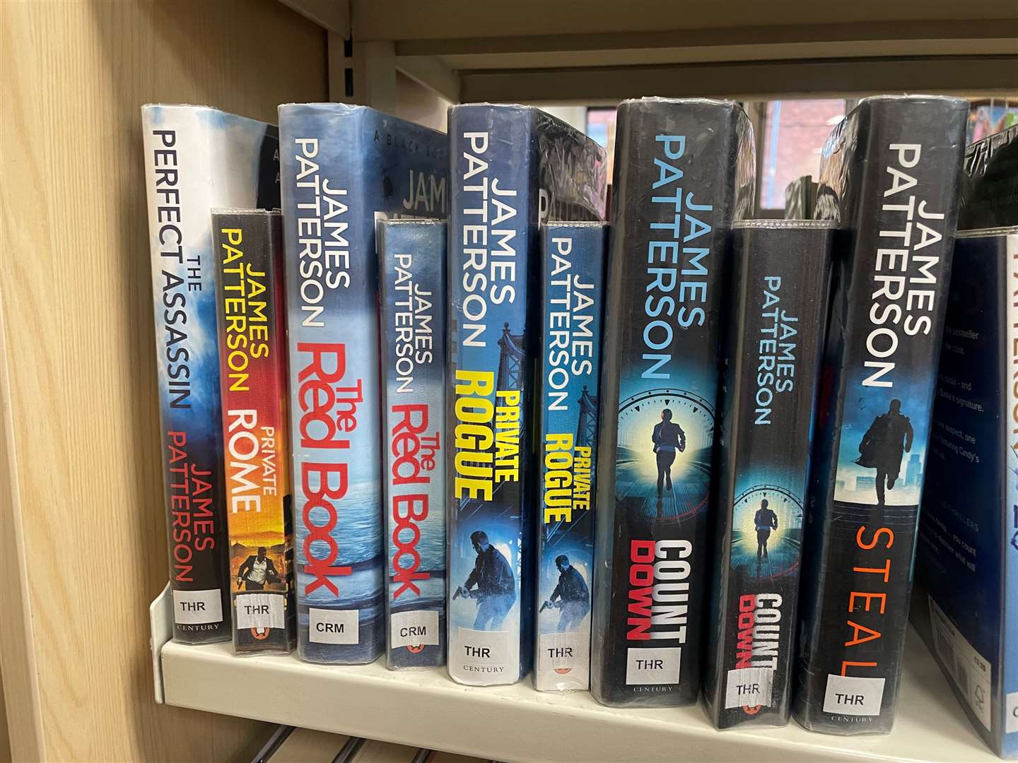 James Patterson was the most popular author in 2024
