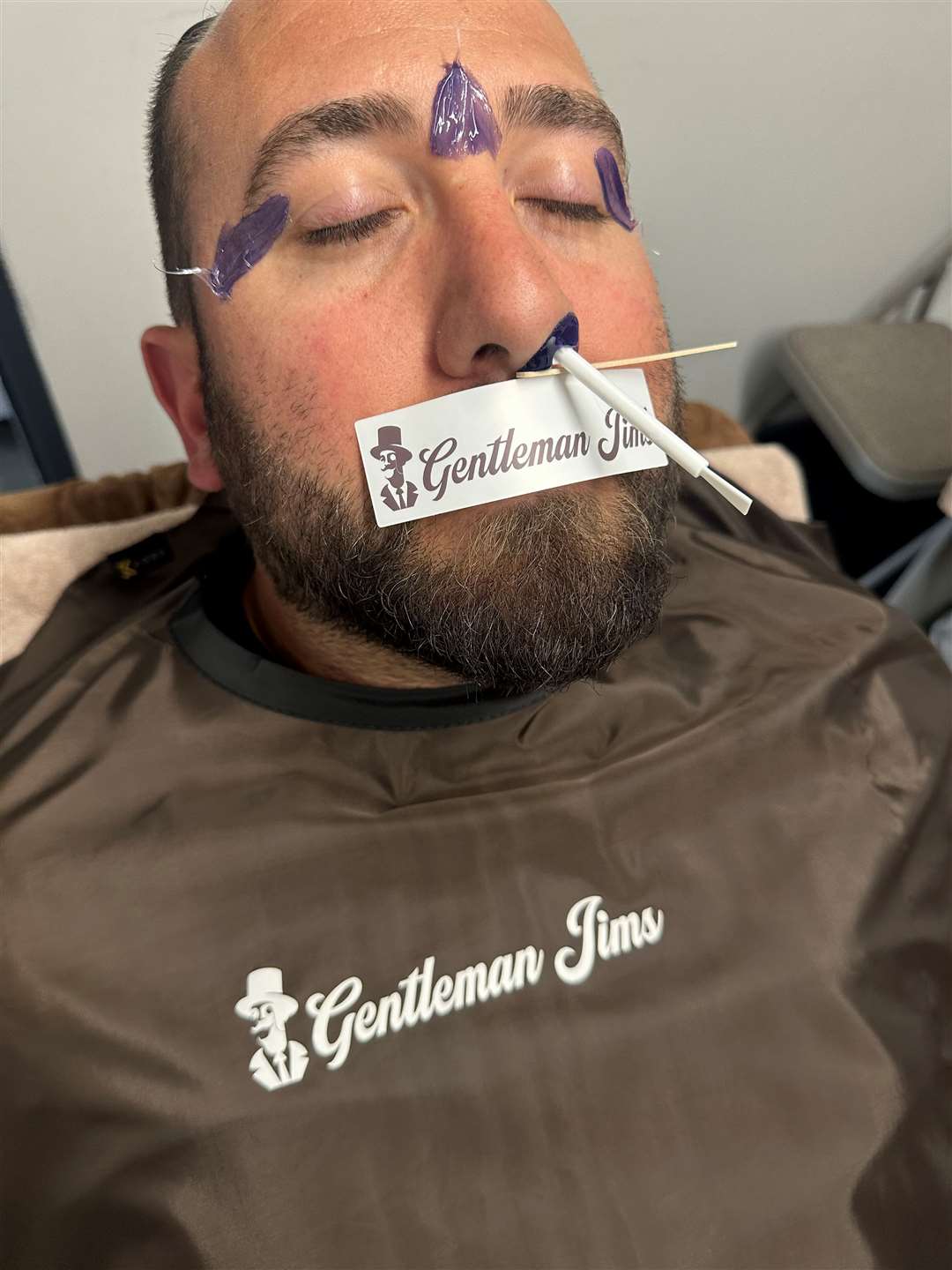 James hopes to remove the stigma that men cannot use a service like this.