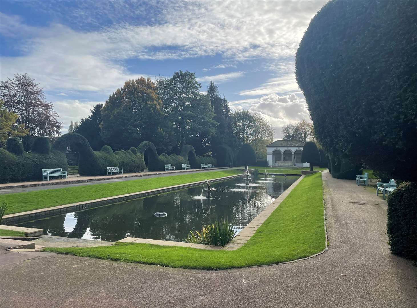 Ayscoughfee Gardens in Spalding