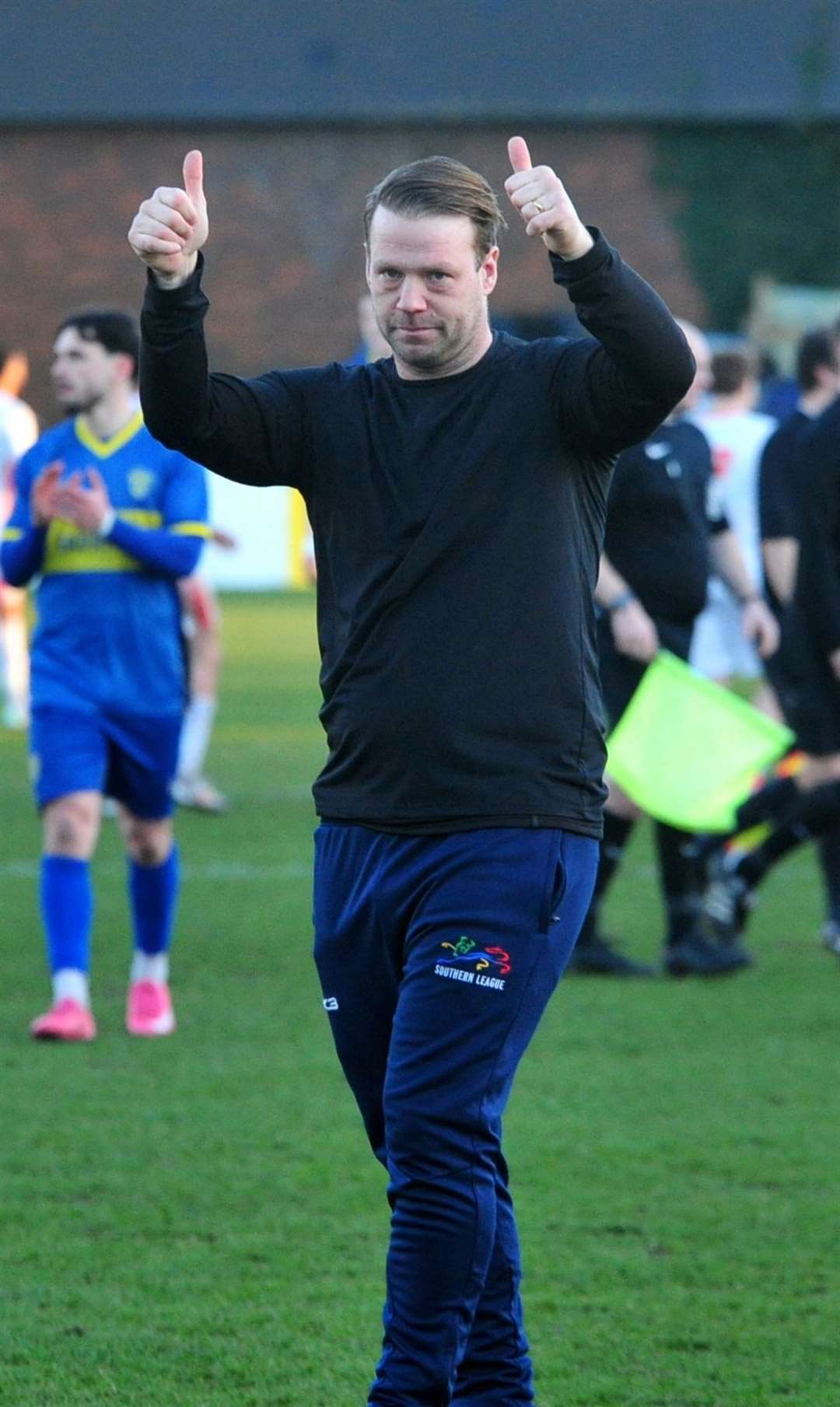 Manager Jimmy Dean. Photo: Chris Lowndes