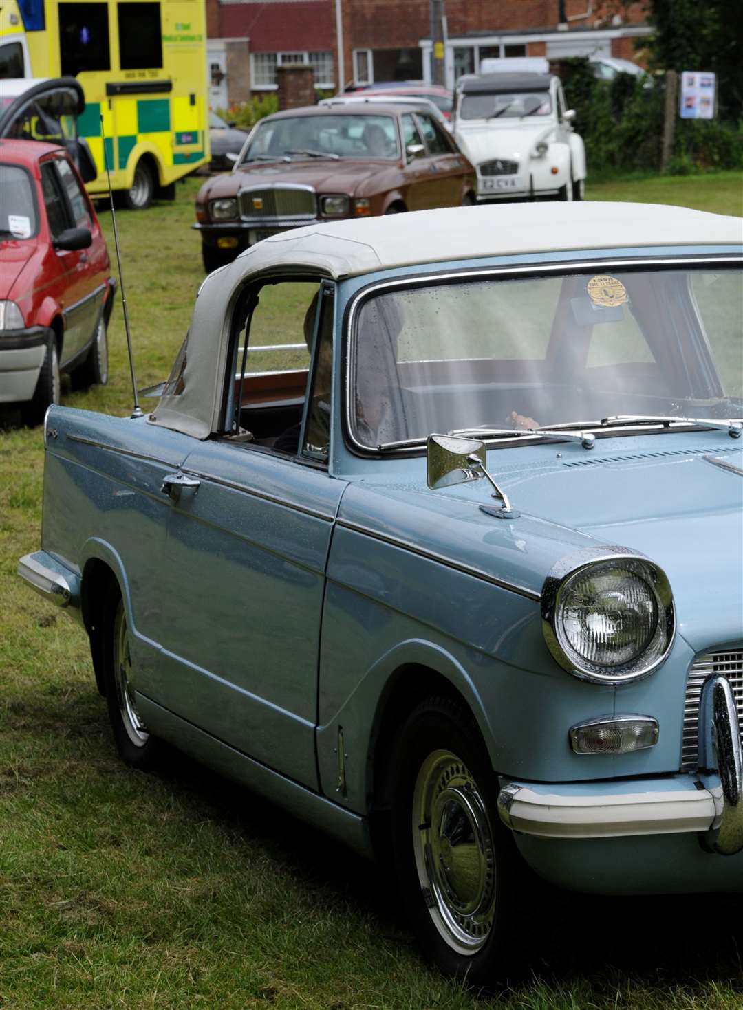 Classic cars rolled in stylishly