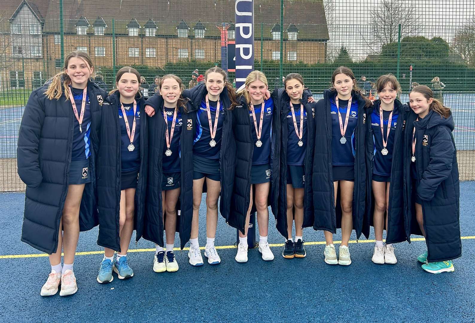 Witham Hall girls' Under 13 netball team are through to the national finals.