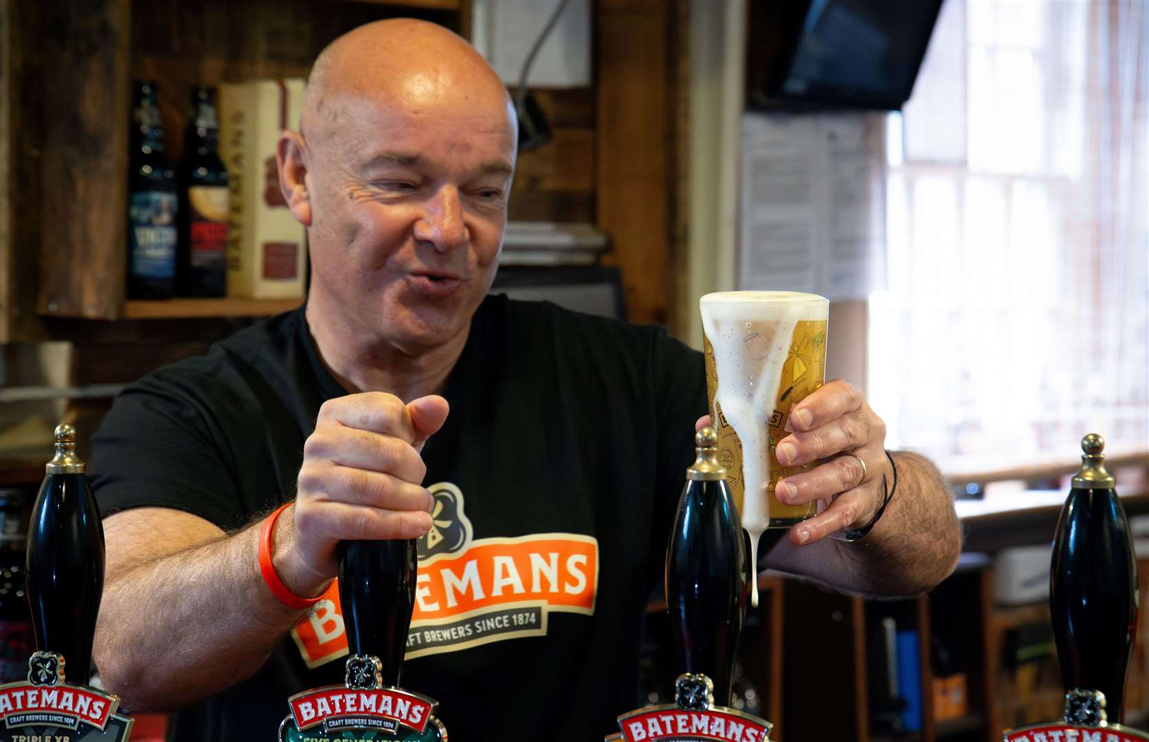Batemans Brewery managing director Stuart Bateman has overseen a year of celebrations to mark the brewery's 150th anniversary Photo: BATEMANS BREWERY