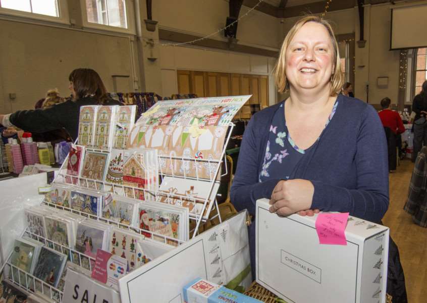 Victoria Hall Craft and Gift Fair. By Lee Hellwing.