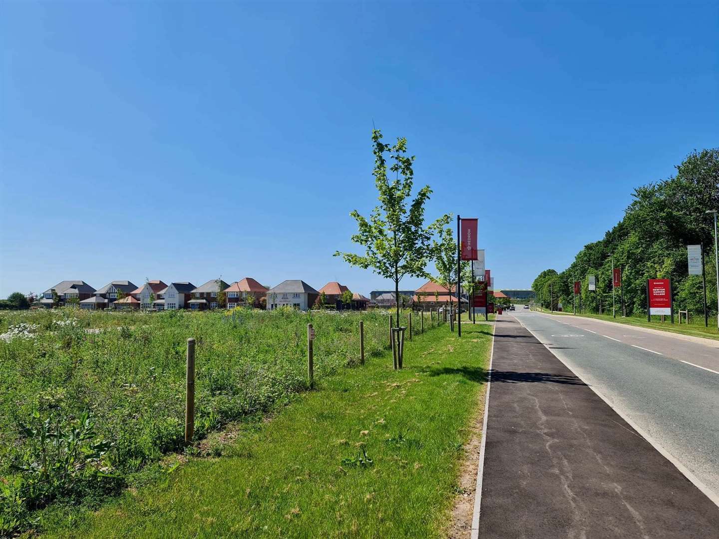 Plans submitted for development at former RAF Newton, near Bingham