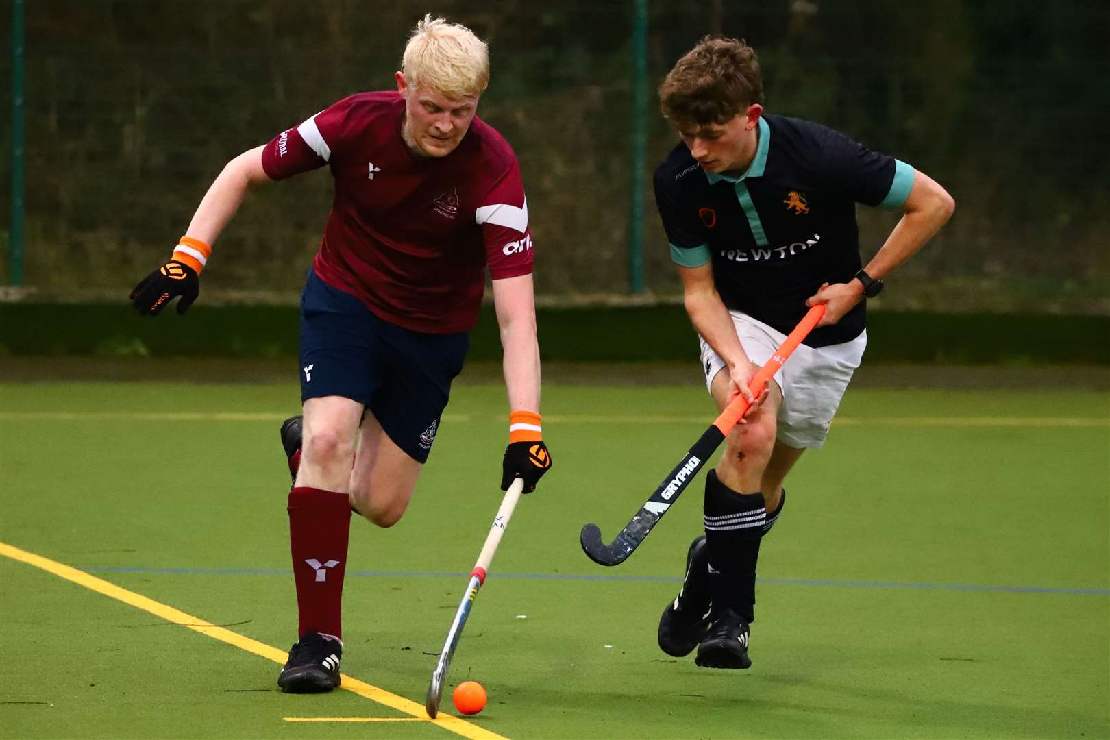 Spalding 2nds went down to a 2-0 home loss to second-placed Cambridge University 3rds. Photo: Nigel Cookson