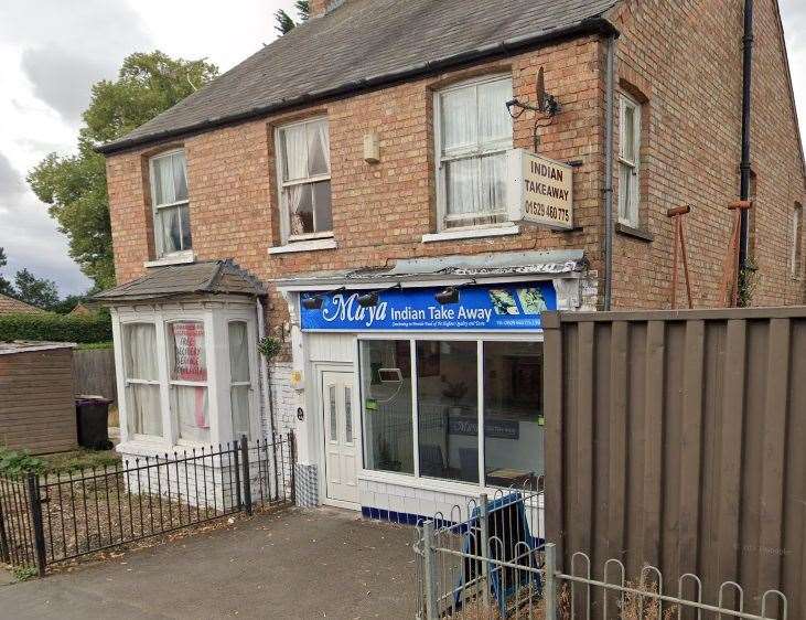 Maya Indian Takeaway, Station Road, Heckington. Photo: Google