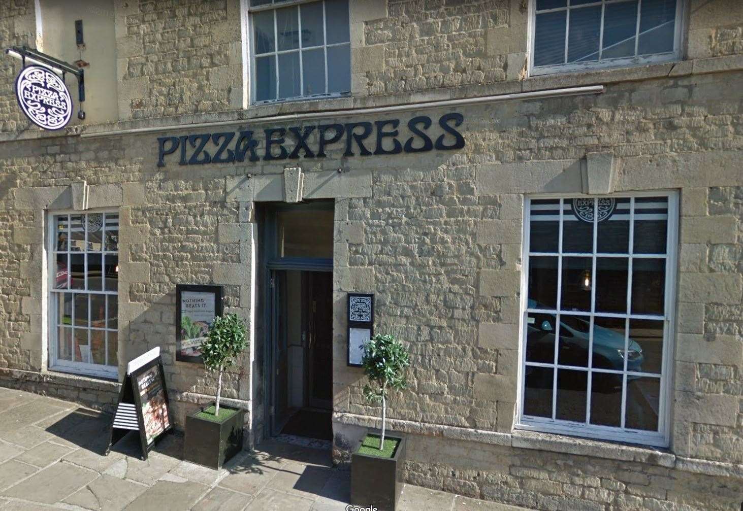 The future of Pizza Express restaurants such as this one in Stamford may be in doubt. Photo: Google Maps