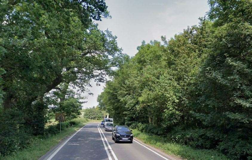 The A43 near Deene. Photo: Google