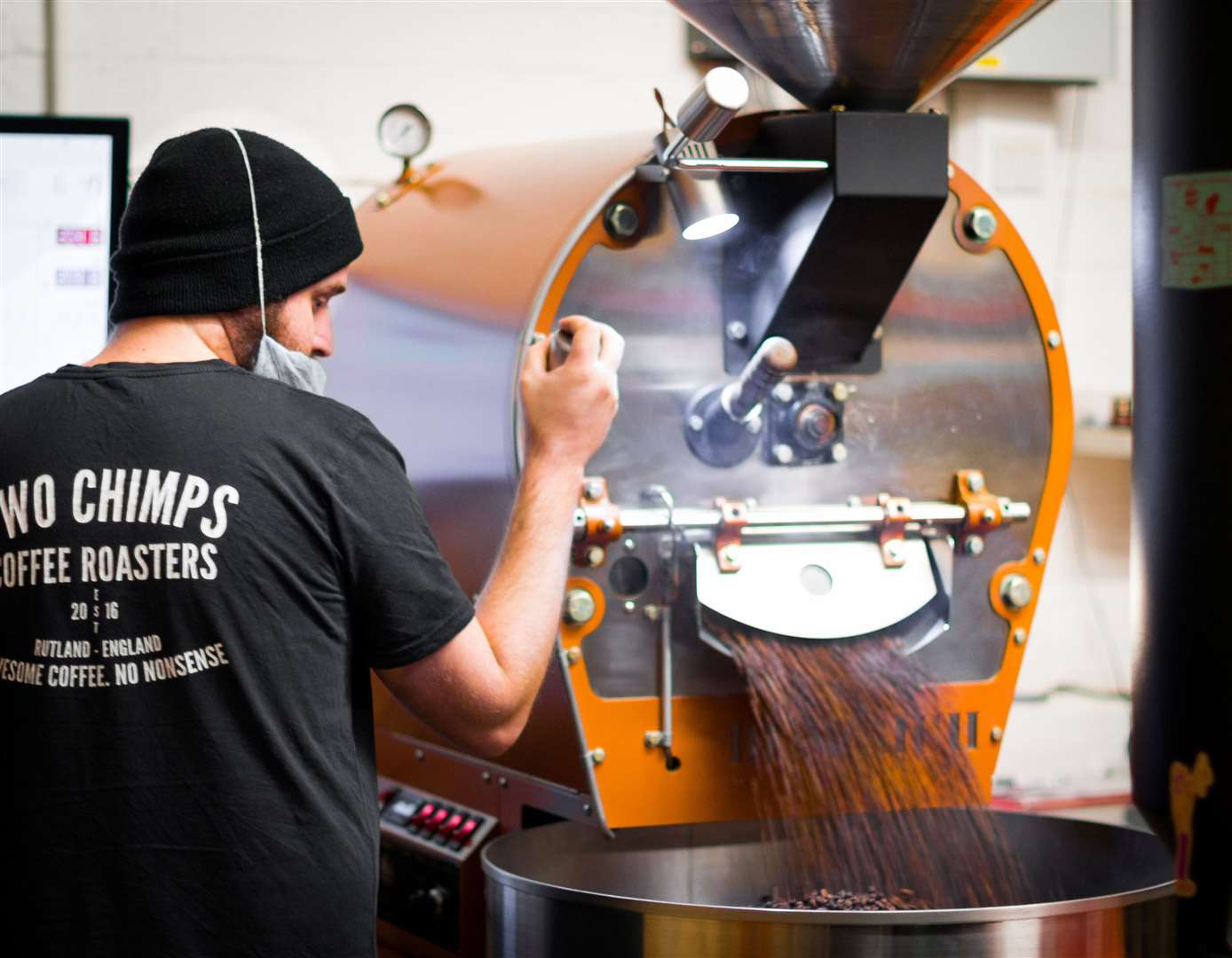 Two Chimps Coffee is a finalist in the Environmental Champion category at the Rutland and Stamford Mercury Business Awards 2024