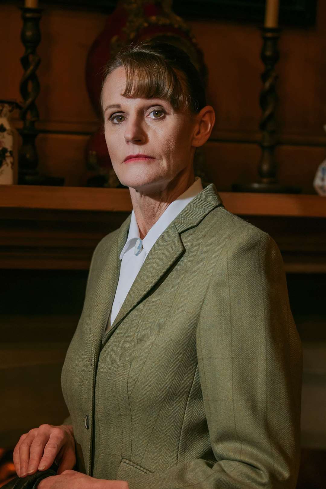 Gwyneth Strong as Mrs Boyle in The Mousetrap. Photo: Matt Crockett. (59354923)