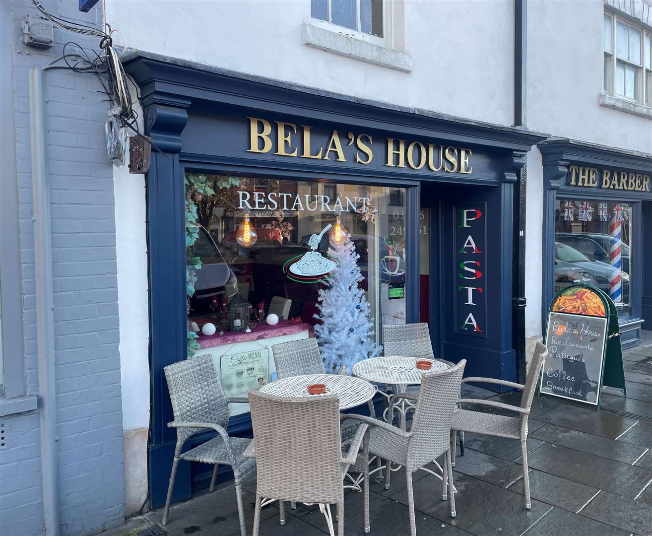 Bela's House in Grantham is a lovely, authentic Portuguese-Italian restaurant