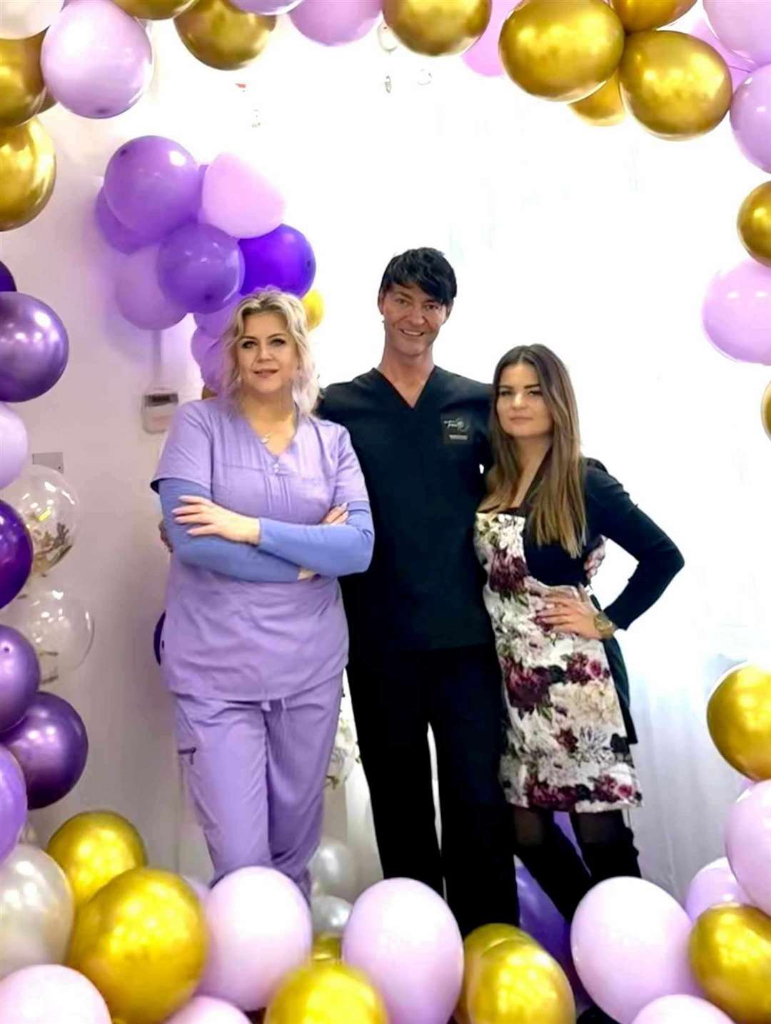 Left to right: Krystyna Wasilewska, Matthew Turcotti and Monika Leśniewska