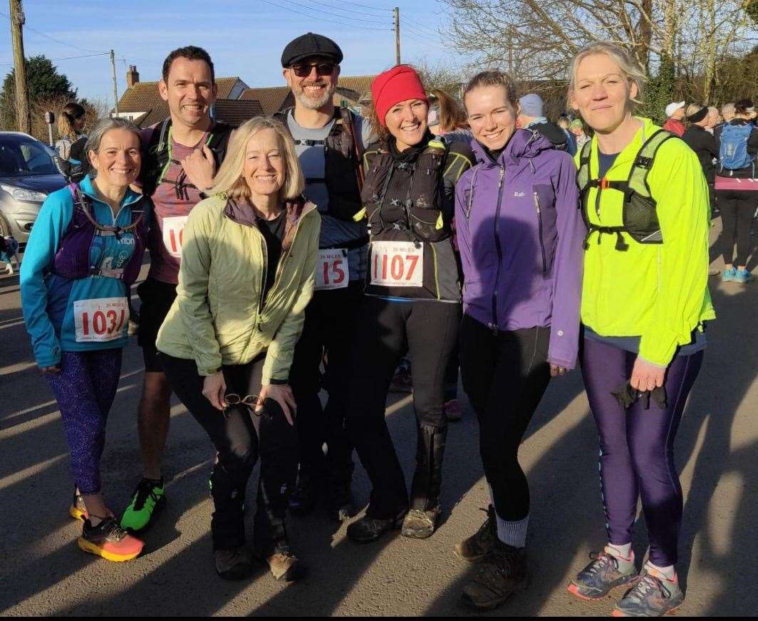 Helen Duncan, Ben Claridge, Sarah Day, Damian Wilkins, Claire Viney, Emily Day at Belvoir.