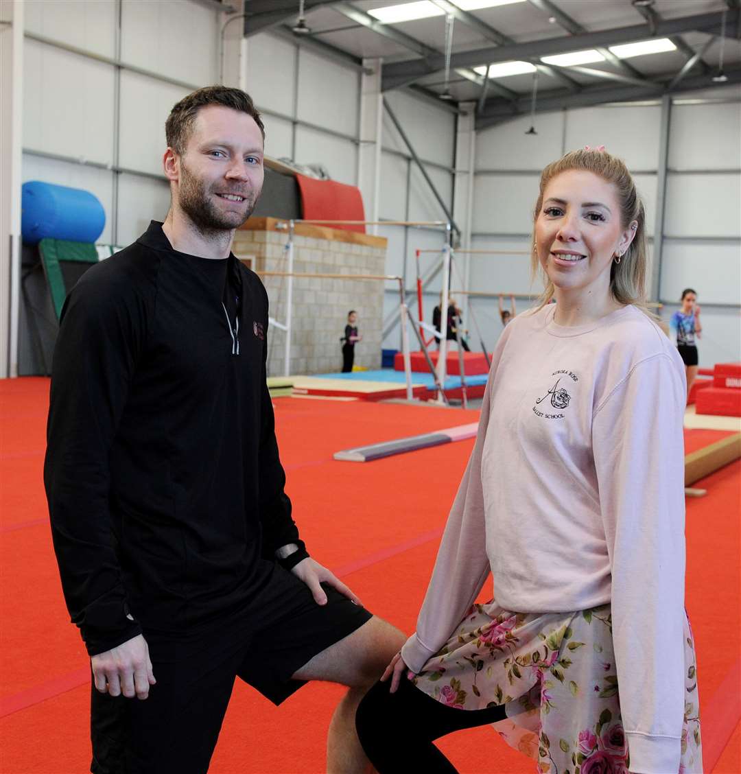 Husband and wife Mat and Aimee Cooper have moved their businesses under one roof
