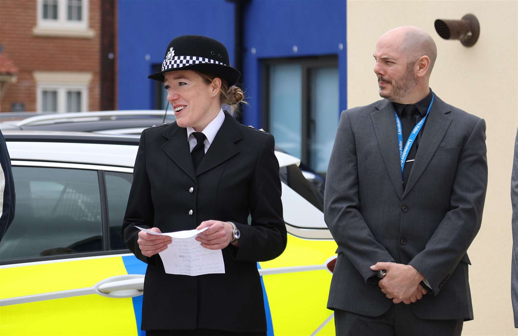 The re-opening of the Holbeach police station. Holbeach, Lincs, UK, on April 29, 2022 (56373427)