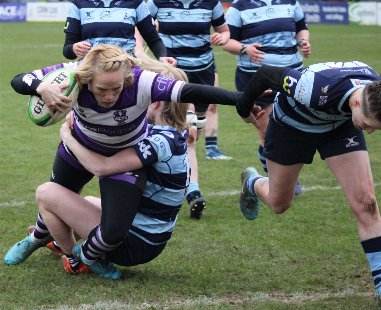 Stamford Women were victorious against Bedford Blues. Photo: Darren Dolby