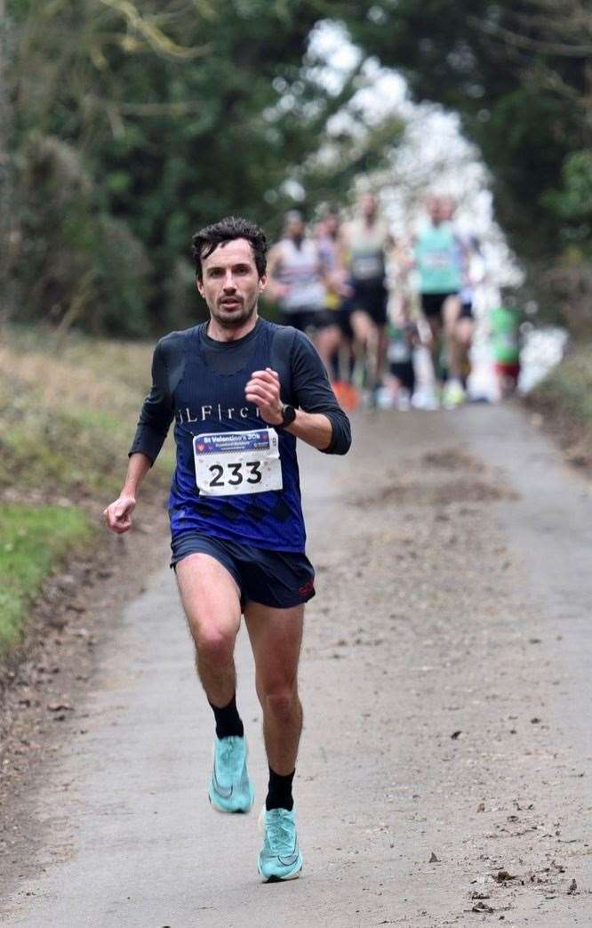 CCourse record holder Aaron Scott, who is from Stamford