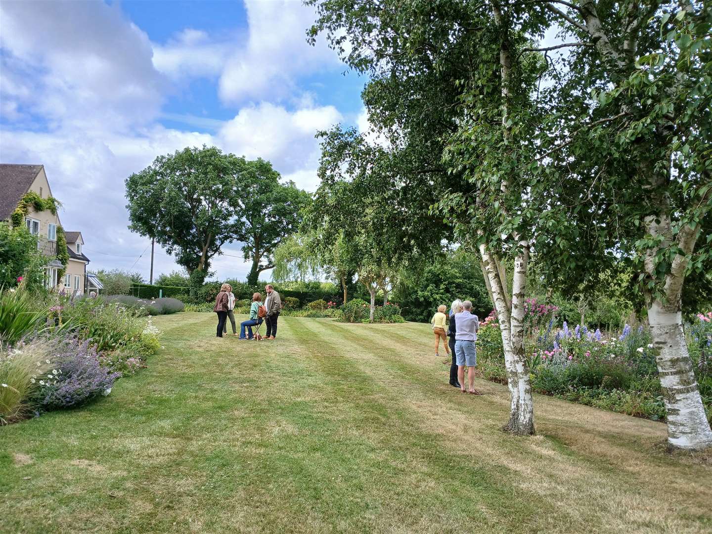 Visitors to Home Farm helped to raise £2,540 over the weekend for the National Garden Scheme charities
