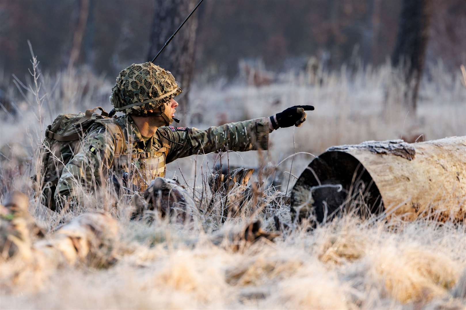 Soldiers from Kendrew Barracks joined the exercise