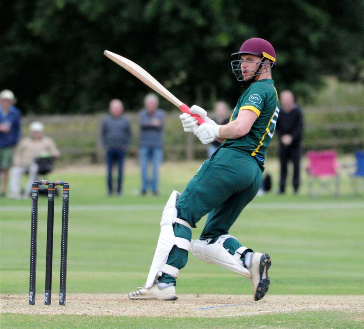 Action from Bourne's win over Easton-on-the-Hill. Photo: Chris Lowndes